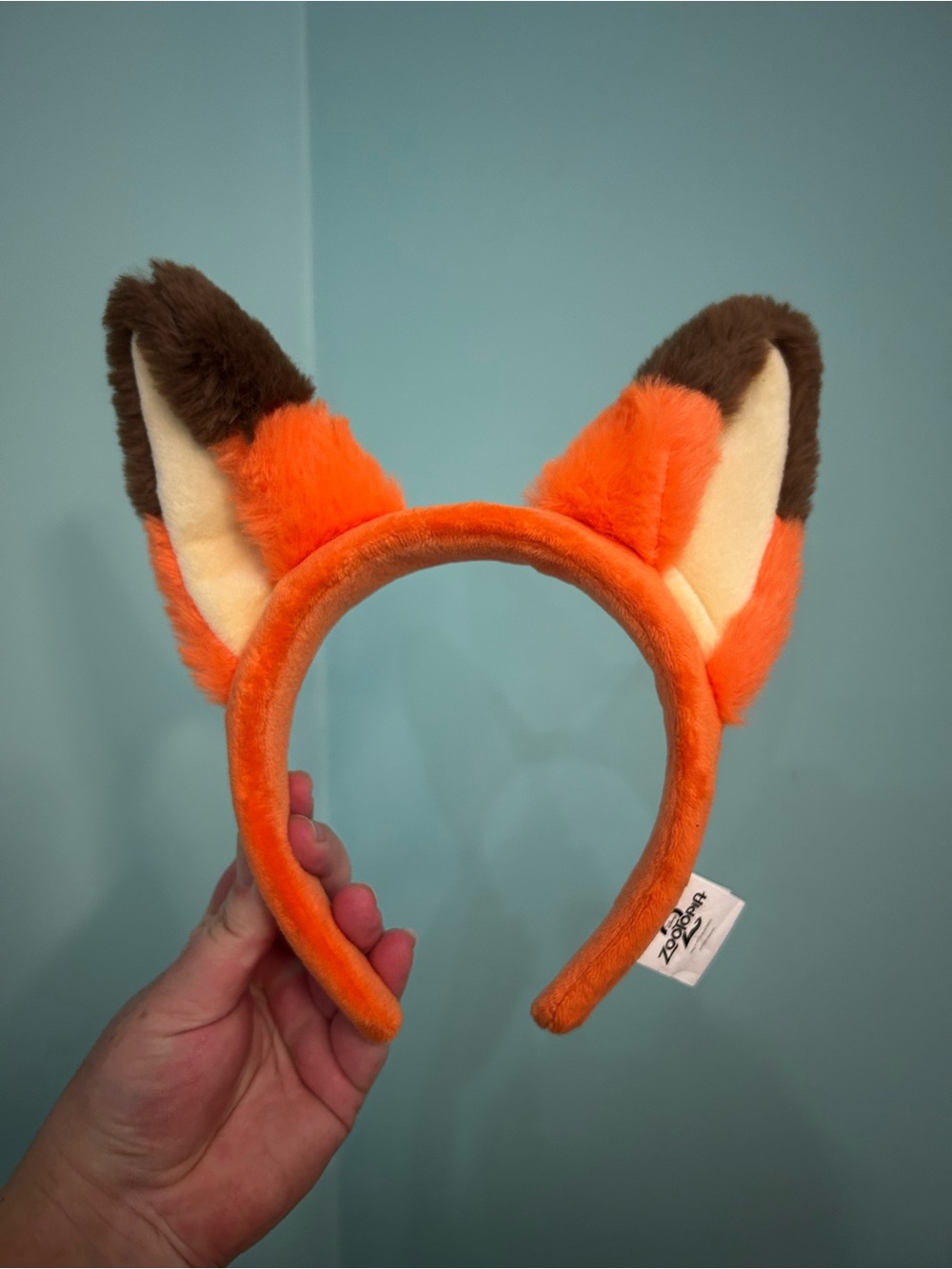 Disney Zootopia 2 Nick Wilde Fox Headband Ears AMC Theatre Exclusive Promo